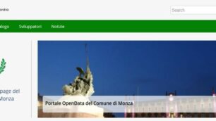 Monza, il portale Open data del Comune