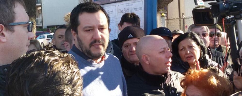 Matteo Salvini a Giussano
