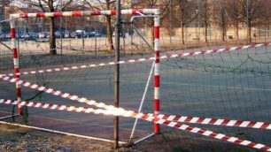 Seregno, il campo da calcetto