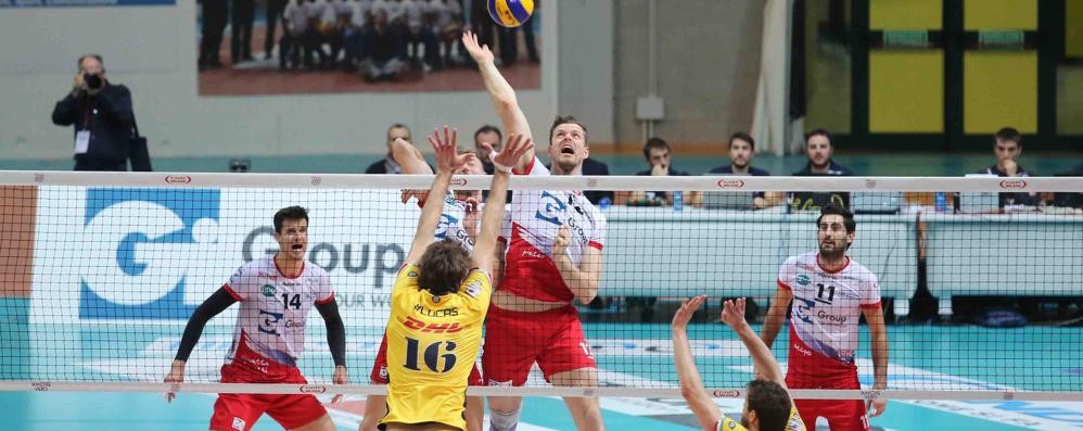 Volley, Gi group Monza contro Modena nell’andata di Coppa Italia