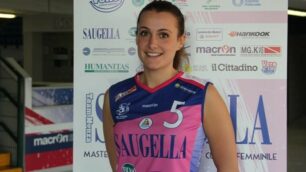 Volley, Elisa Cardani in maglia Saugella Team Monza