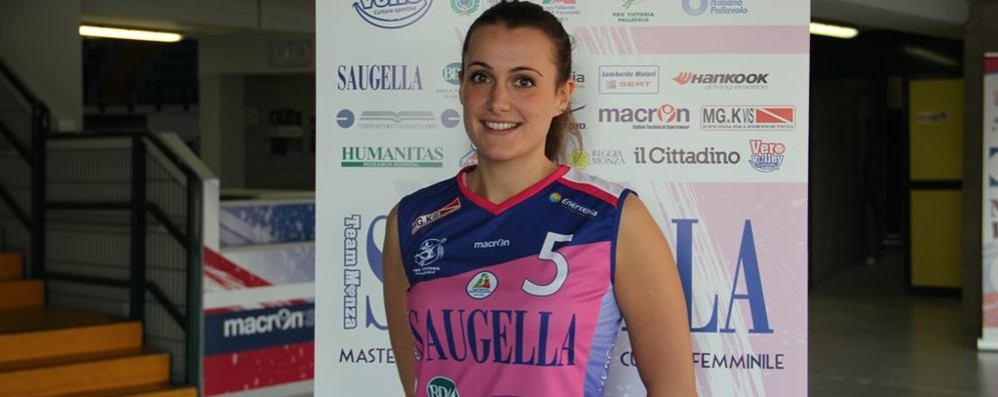 Volley, Elisa Cardani in maglia Saugella Team Monza
