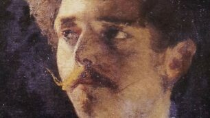 Mosé Bianchi, Il Conte Egidio, 1867 circa, olio su tela: una delle opere in mostra a Lissone