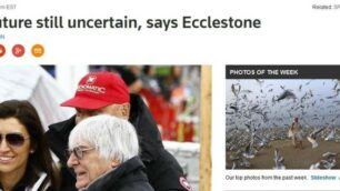 Il sito dell’agenzia Reuters con le recentissime dichiarazioni di Ecclestone