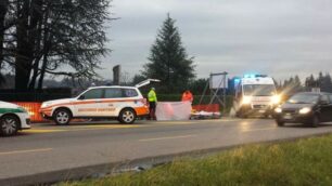 L’incidente sulla provinciale tra Arcore e Lesmo