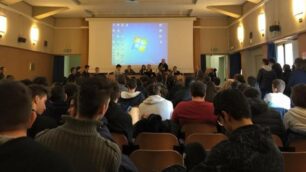 Monza, l’auditorium dell’Hensemberger alla presentazione del progetto di primo soccorso