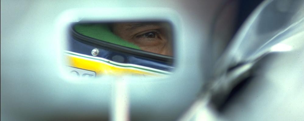 Ayrton Senna in una foto di Ercole Colombo scattata a Suzuka il 20 ottobre 1991: il giorno del terzo titolo mondiale