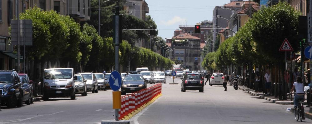 Corso Milano a Monza