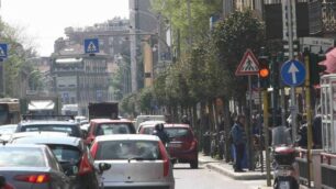 Corso Milano, l’ultimo luogo dove mercoledì era stato visto Diego Grande