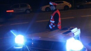 I carabinieri impegnati in un posto di controllo