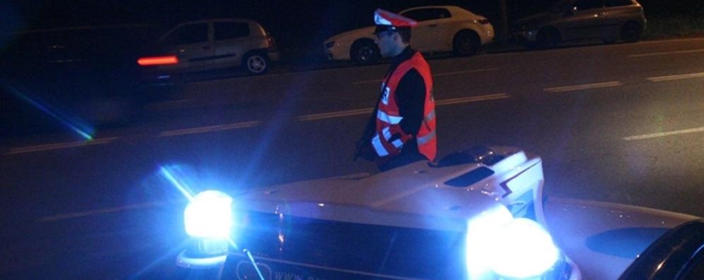 I carabinieri impegnati in un posto di controllo