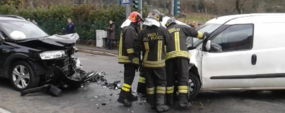 L’incidente stradale di Senago