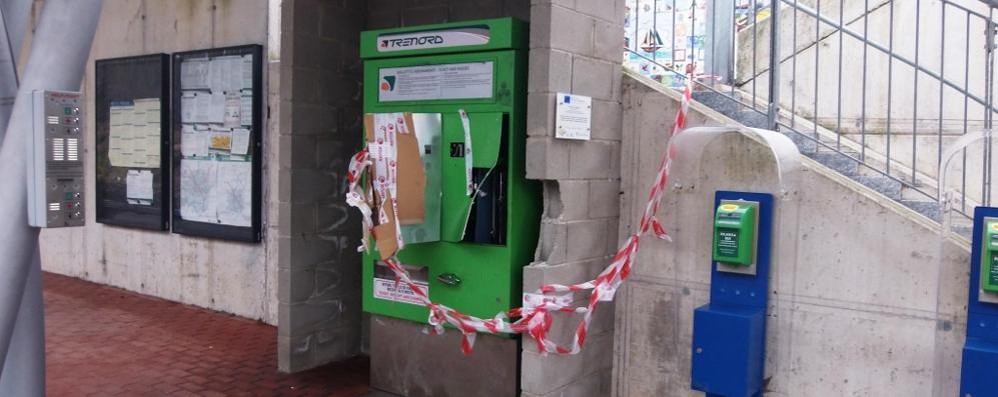 Cesano Maderno, vandalismi alla stazione ferroviaria