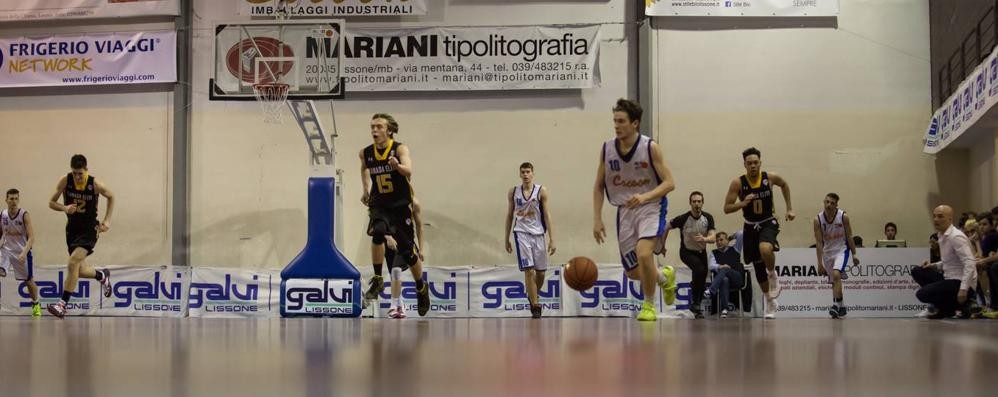 Basket, Cocoon Lissone contro Canada Elite (foto Jit 2016)