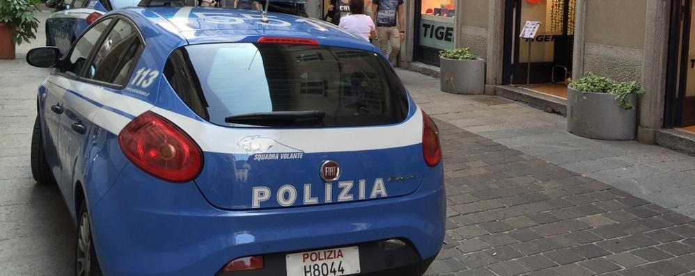 Sul posto è arrivata la polizia