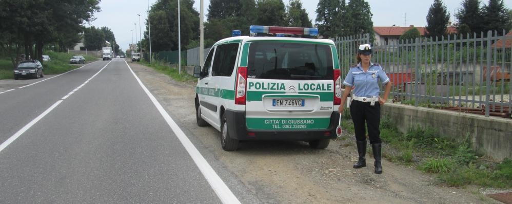 L’ufficio mobile della polizia locale di Giussano