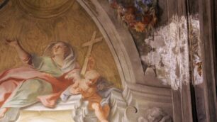 La chiesa di san Maurizio a Monza intaccata dall’umidità: qui prese i voti Marianna de Leyva, la monaca di Monza