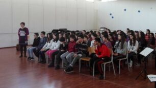 Monza, l’auditorium della media Bellani