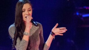 Beatrice Ferrantino di Nova Milanese in gara a   The Voice (foto ufficio stampa/Lapresse