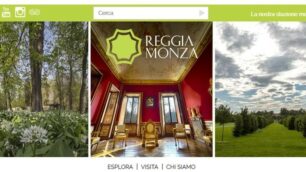 Il nuovo sito internet della Reggia di Monza