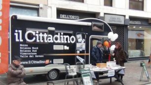 Il camper del Cittadino a Seregno