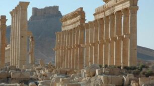 Il sito di Palmira in Siria