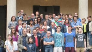 Timeline nel 2015: delegazioni in Villa Cusani a Carate Brianza