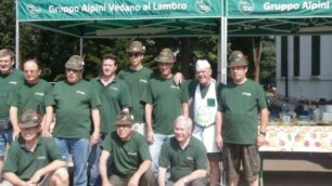 il gruppo alpini di Vedano