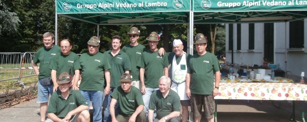 il gruppo alpini di Vedano