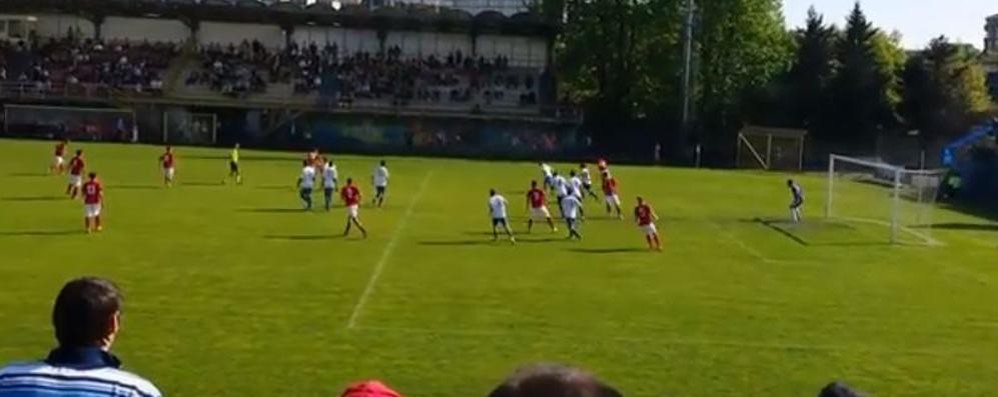 Calcio, l’azione del pareggio del Monza