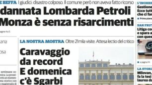 La prima pagina del Cittadino di giovedì 7 aprile 2016