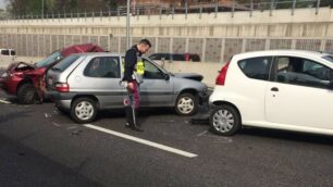 Monza, mercoledì 6 aprile: l’ incidente in Valassina che ha coinvolto cinque auto