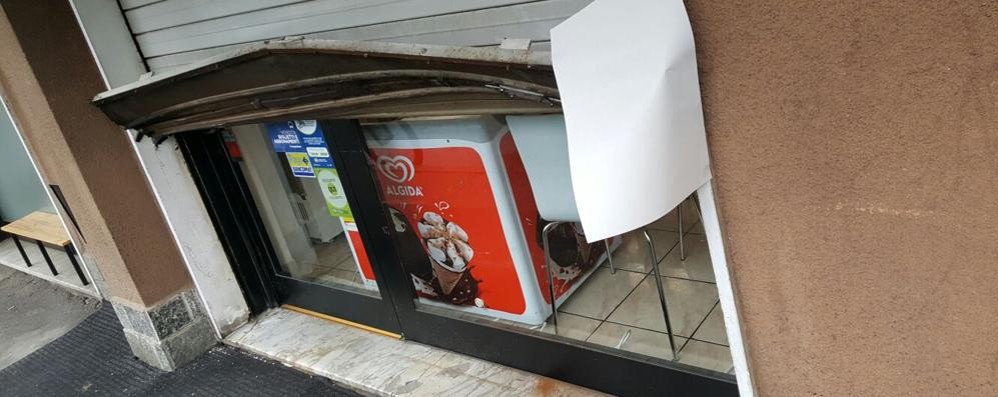 Muggiò, il furto al bar Rebelott