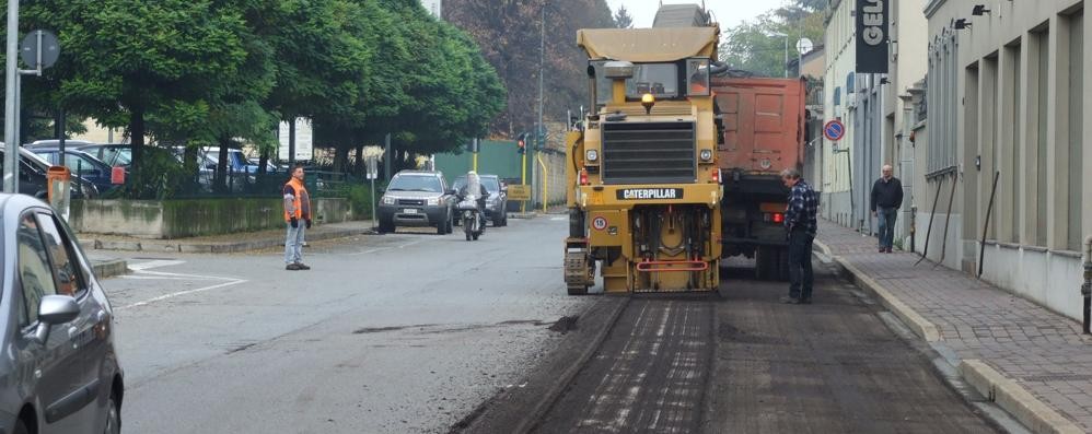 Lavori di asfaltatura in arrivo per alcune strade di Lissone