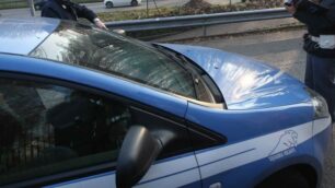 Una pattuglia della polizia di Monza