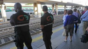 Vigilantesa in stazione a Monza lo scorso settembre