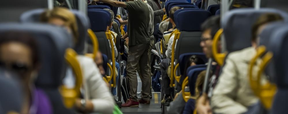 Pendolari in treno