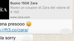 Il messaggio che gira su Whatsapp