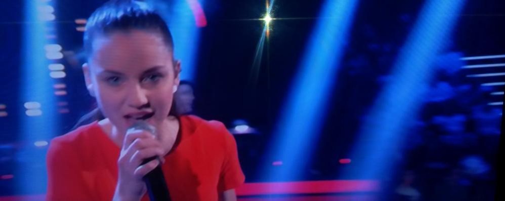 Beatrice Ferrantino di Nova Milanese vola ai Live di The Voice of Italy - foto Giusy Taglia