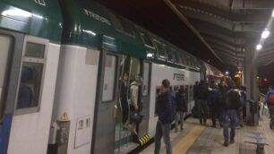 Un convoglio di Trenord