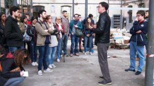 La visita all’area ex Schiatti di Lentate sul Seveso