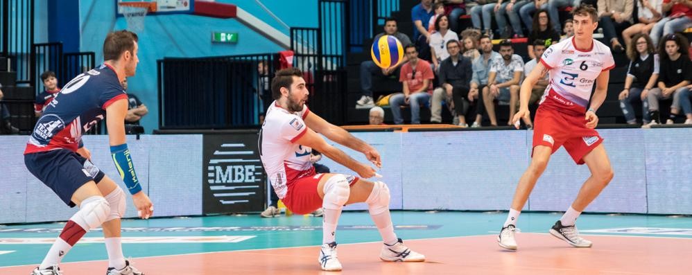 Volley, Gi Group Team Monza: Iacopo Botto in ricezione