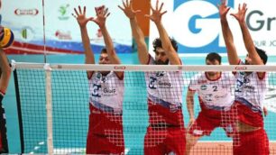 Volley, il muro del Gi Group Team Monza contro Molfetta