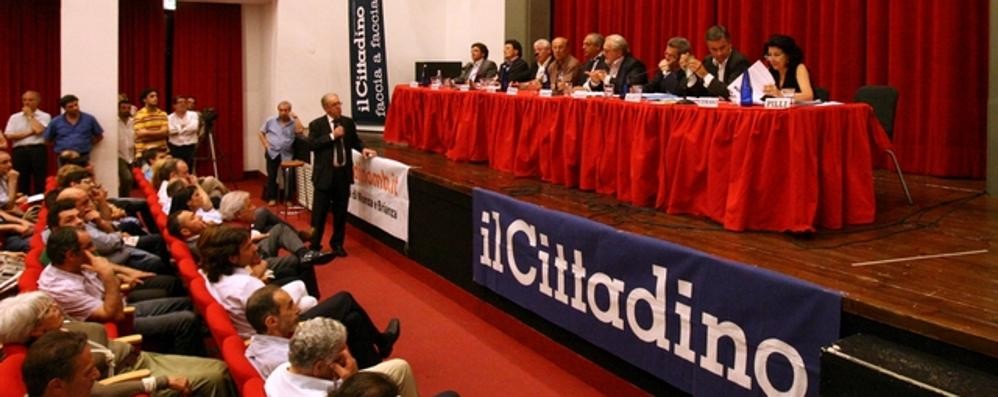 Monza, uno dei faccia a faccia organizzati da Il Cittadino