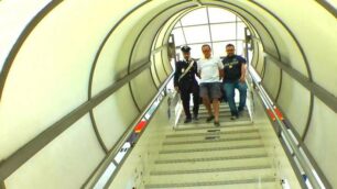 L’arrivo a Malpensa del trasformista