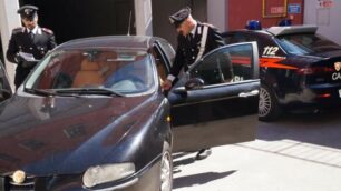 I carabinieri di Merate e l’Alfa usata dai borseggiatori per la fuga