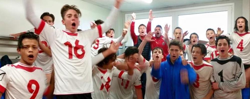 Calcio, i Giovanissimi 2002 del Seregno (foto da Facebook)