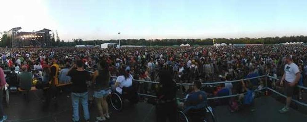 Monza, 40mila persone in autodromo per il concerto di Manu Chao (foto Autodromo nazionale)