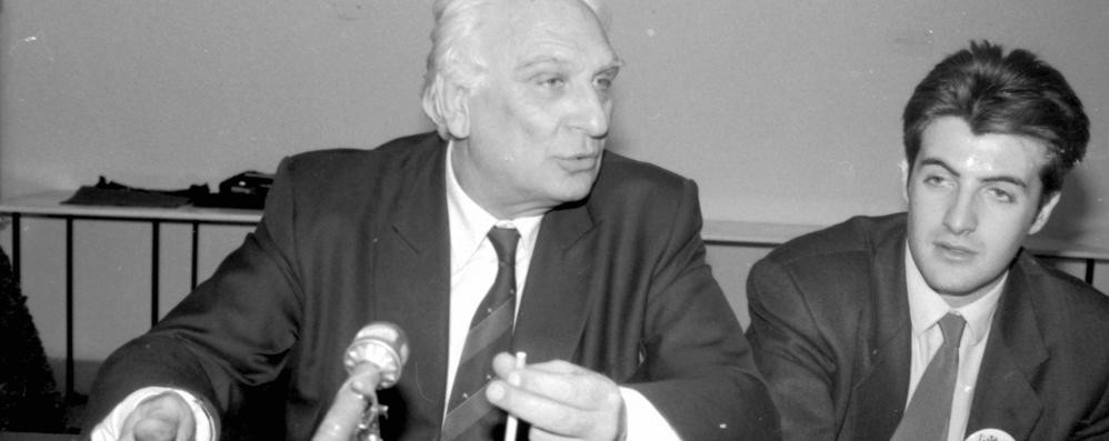 Monza, 1993: Marco Pannella eletto al consiglio comunale con il subentrante Massimo Cappato