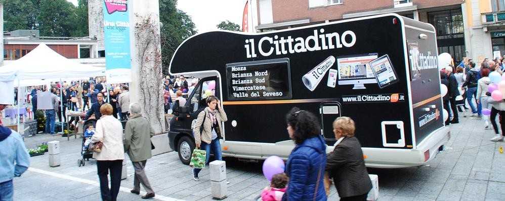 Il camper del Cittadino a Lissone